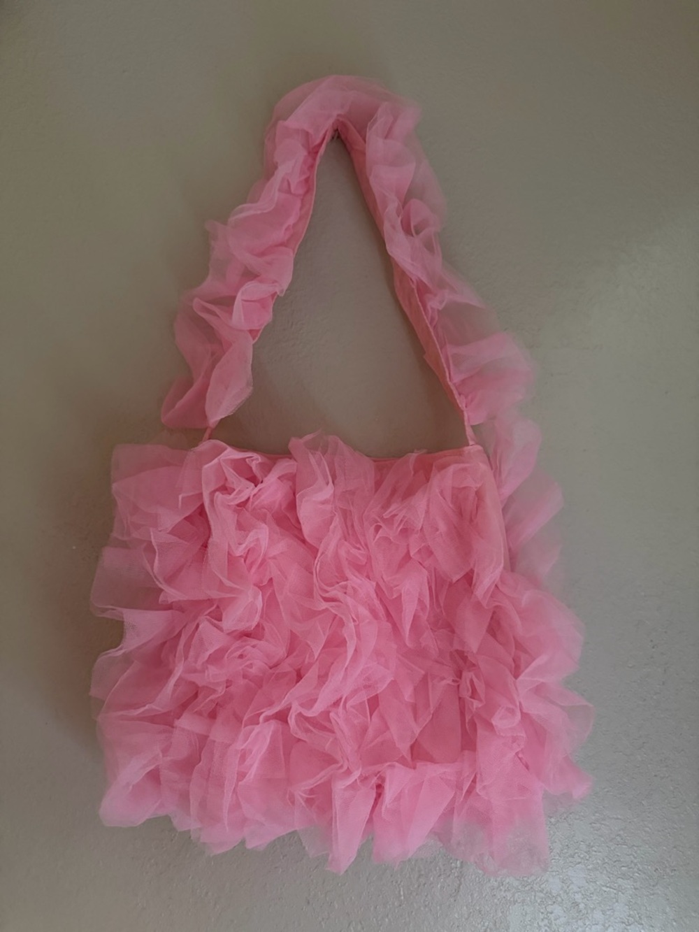 PINK RUFFLE MINI BAG - Picture 5 of 7